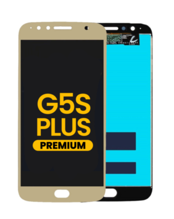 LCD Assembly without Frame for Motorola Moto G5S Plus (XT1803) (GOLD) (Premium)