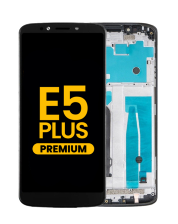 LCD Assembly with Frame for Motorola Moto E5 Plus (XT1924) (US Version) (BLACK) (Premium)