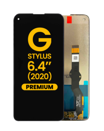 LCD Assembly without Frame for Motorola G Stylus (XT2043) (BLACK) (Premium)