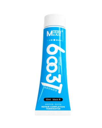 MaAnt 6003T Terminator High Elastic Repair Glue for Screen Frame and Back Cover (30ml) (Black)