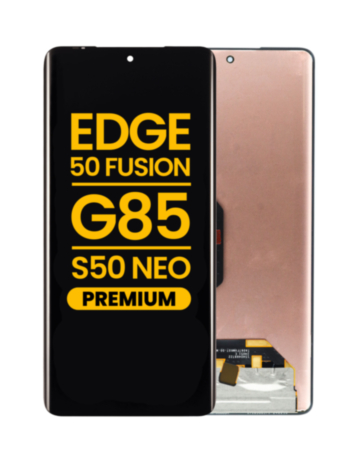 OLED Assembly without Frame for Motorola Edge 50 Fusion 5G (XT2429 / 2024) / G85 (XT2427-3/2024) / S50 Neo (XT2427-4/2024) (Premium)