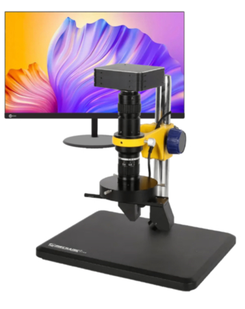 MECHANIC Industrial Monocular 3D Microscope with 21.5" LCD Monitor MEC-MV676T (Only Ground Shipping)