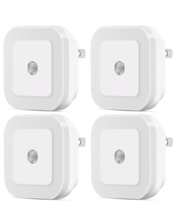 Auto On/Off Night Light (4 Piece Set) (Only Ground Shipping)