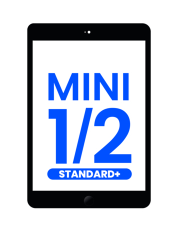 Standard+ Digitizer for iPad Mini 1 / Mini 2 (BLACK) (Home Button and IC Chip Pre-Installed)