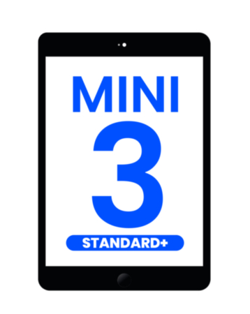 Standard+ Digitizer for iPad Mini 3 (BLACK) (Home Button and IC Chip Pre-Installed)