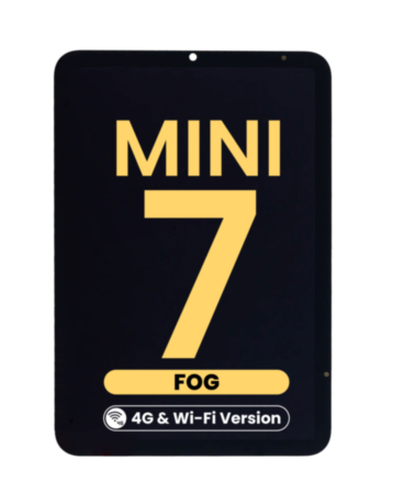 LCD and Digitizer Assembly for iPad Mini 7 (Cellular and WiFi Version) (Premium Assembled)