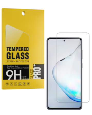 Clear Tempered Glass for Galaxy Note 10 Lite (Case Friendly / 2.5D Curve / 1 Piece)