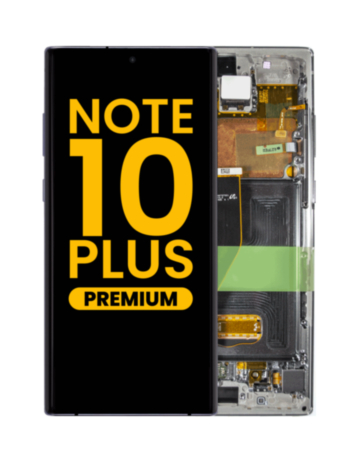OLED Assembly with Frame for Galaxy Note 10 Plus N975 (AURA GLOW) (Premium)
