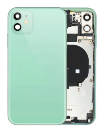 Back Housing Frame with Small Components Pre-Installed for iPhone 11 (GREEN) (OEM Pull A Grade)