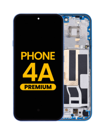 OLED Assembly with Frame for Nothing Phone 4A (BLUE) (Premium)