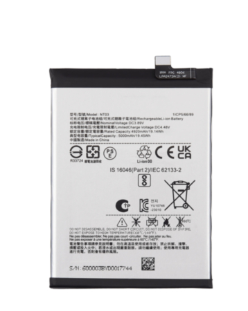 Replacement Battery for Nothing Phone (2a) Plus (NT03) (Only Ground Shipping)