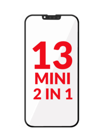2-in-1 (Front Glass + OCA) for iPhone 13 Mini (Premium) (Pack of 10)