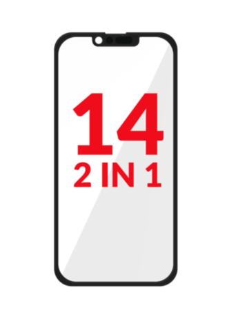 2-in-1 (Front Glass + OCA) for iPhone 14 (Premium) (Pack of 10)