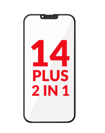 2-in-1 (Front Glass + OCA) for iPhone 14 Plus (Premium) (Pack of 10)
