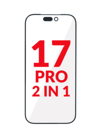 2-in-1 (Front Glass + OCA) for iPhone 17 Pro (Premium) (Pack of 10)