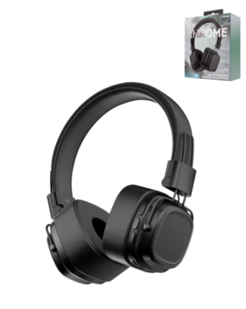 CHROME On-Ear Wireless Headphones - BLACK (Only Ground Shipping)