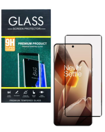 Clear Tempered Glass for OnePlus 13 (Case Friendly / 3D Curved / 1 Piece)