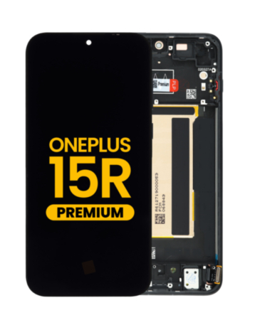 OLED Assembly with Frame for OnePlus 15R (CHARCOAL BLACK) (Premium)
