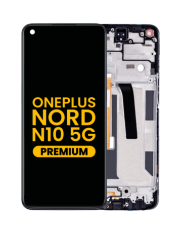 LCD Assembly with Frame for OnePlus Nord N10 5G (BLACK) (Premium)