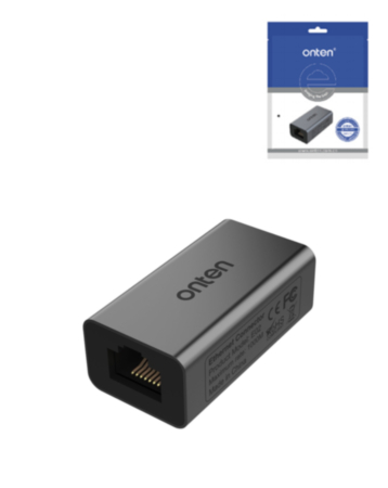 Onten Ethernet Coupler Adapter (1000mbps) (Only Ground Shipping)