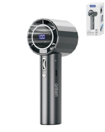 Onten 100-Speed Adjustable Handheld Fan (Only Ground Shipping)