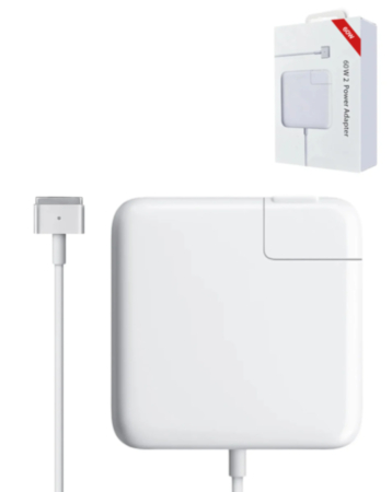 (T-Style) Charger Adapter for MacBook (6ft) (60w) (Used OEM Pull) (Only Ground Shipping)