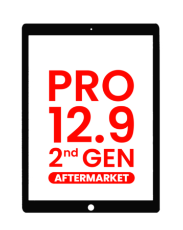 Digitizer Glass for iPad Pro 12.9 (2nd Gen / 2017) (BLACK) (Aftermarket Plus)