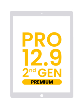 Digitizer Glass for iPad Pro 12.9" 2nd Gen (2017) (WHITE) (Premium)