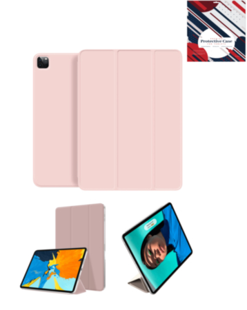 Smart Full Body Magnet Cover - PINK for iPad Pro 13 (7th / 2024) (Only Ground Shipping)
