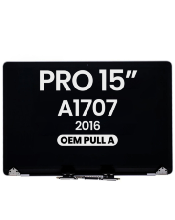 MacBook Pro 15" with Touch Bar (A1707 / Late 2016) LCD Assembly (SILVER) (OEM Pull A Grade)