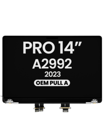 LCD Assembly for MacBook Pro 14" A2992 (2023) (OEM Pull A Grade) (SPACE BLACK)