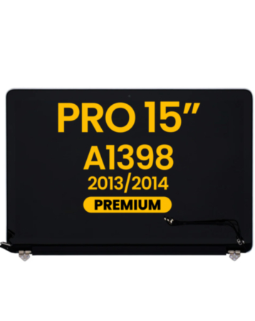 LCD Assembly for MacBook Pro Retina 15" (A1398 / Late 2013 / Mid 2014) (ALL COLORS) (Premium)