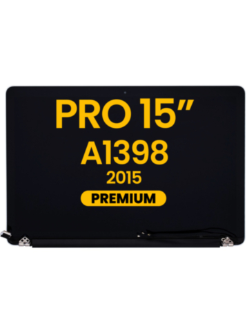 LCD Assembly for MacBook Pro Retina 15" (A1398 / Mid 2015) (All Colors) (Premium)