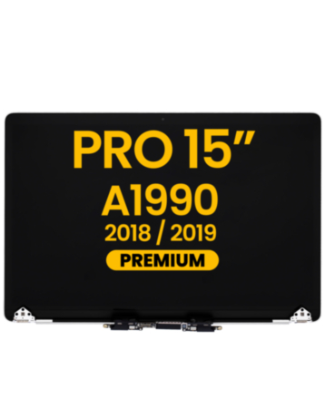 LCD Assembly (SILVER) (Premium) for MacBook Pro 15" Touch Bar (A1990 / Late 2018 / Early 2019)