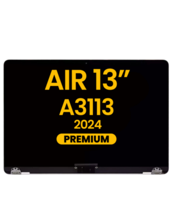 LCD Assembly (SILVER) (Premium) for MacBook Air 13" (A3113 / 2024)