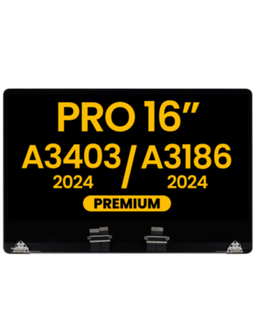 LCD Assembly (SPACE BLACK) (Premium) for MacBook Pro 16" (M4) (A3403 Late 2024 / A3186)