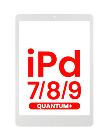 Quantum+ Digitizer for iPad 7 (2019) / iPad 8 (2020) / iPad 9 (2021) (GOLD) (Home Button Pre-Installed)