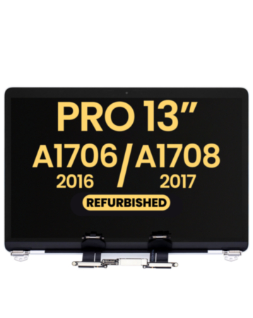 LCD Assembly (SILVER) (Refurbished) for MacBook Pro 13" with Touch Bar / Pro 13" (A1706 / Late 2016) (A1708 / Mid 2017)