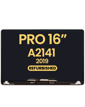 LCD Assembly (SILVER) (Refurbished) for MacBook Pro 16" (A2141 / Mid 2019)