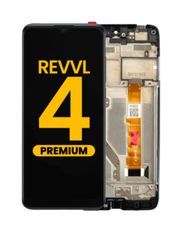 LCD Assembly with Frame for T-Mobile Revvl 4 (Premium)