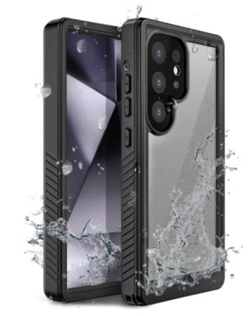 Galaxy S24 Ultra REDPEPPER FS Series Transparent Waterproof Hybrid Case (Only Ground Shipping)