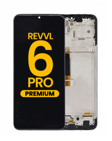 LCD Assembly with Frame for T-Mobile Revvl 6 Pro (Premium)