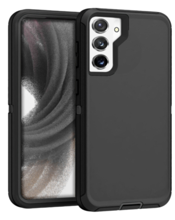 Heavy Duty Case for Galaxy S23 (BLACK) (Only Ground Shipping)