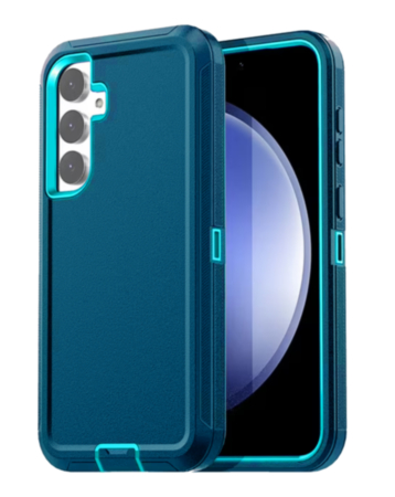 Heavy Duty Case for Galaxy S24 FE (TEAL) (Only Ground Shipping)