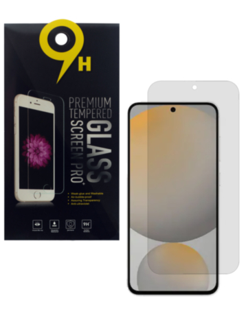 Clear Tempered Glass for Galaxy S24 FE (Case Friendly / 2.5D / Pack of 10)