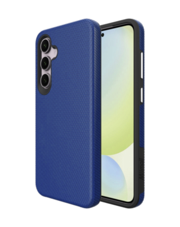 Shock Absorption Protective Dual Layer Case - BLUE for Galaxy S25 Plus / S24 Plus (Only Ground Shipping)