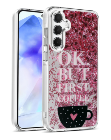 Liquid Quicksand Glitter Cover Case - OK for Galaxy S25 Plus (Only Ground Shipping)