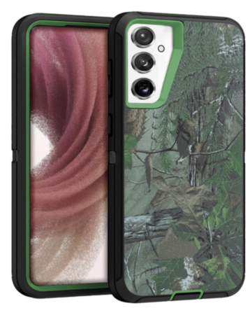 Heavy Duty Case for Galaxy S25 Plus / S24 Plus (CAMO GREEN) (Only Ground Shipping)