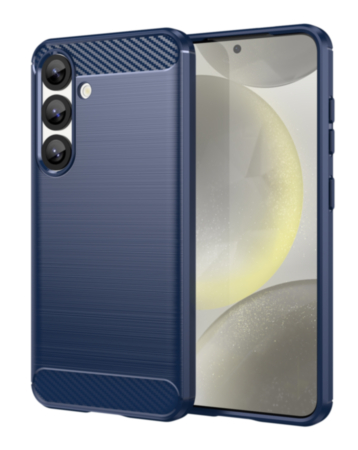 Flexible TPU Rubber Case - BLUE for Galaxy S25 Plus (Only Ground Shipping)