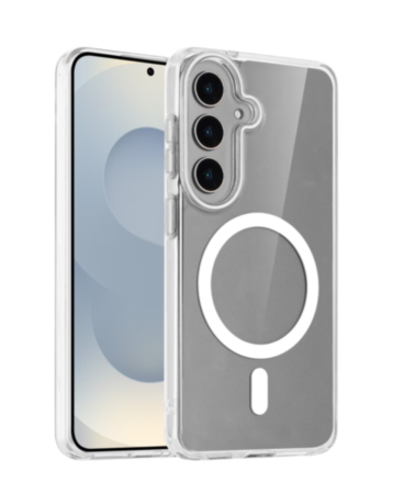 Wireless Charging Soft Clear Case for Galaxy S26FE (GRAY) (Only Ground Shipping)